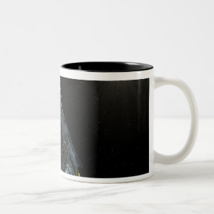 Tasse 2 Couleurs Spitzer vu dans la lumière visible