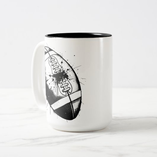 Tasse 2 Couleurs Splatter Ball (Devant gauche)