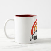 Tasse 2 Couleurs Split Mountain California (Gauche)