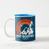 Tasse 2 Couleurs Split Mountain California Sun Eagle (Gauche)