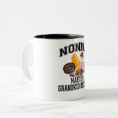 Tasse 2 Couleurs Spoiler Nonna de Grandkid (Devant gauche)