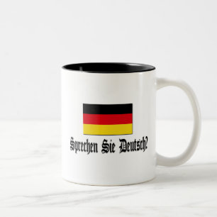 Tasse 2 Couleurs Sprechen Sie Allemand ?