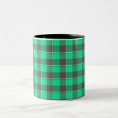 Tasse 2 Couleurs Spring Green and Finlandia Black Plaid (Centre)