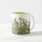 Tasse 2 Couleurs Spring Snowdrops (Devant droit)