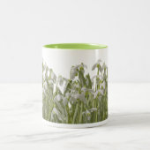 Tasse 2 Couleurs Spring Snowdrops (Centre)