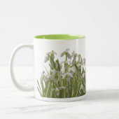 Tasse 2 Couleurs Spring Snowdrops (Gauche)