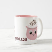 TASSE 2 COULEURS SPROINKLES ! ! (Devant droit)