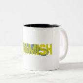 Tasse 2 Couleurs Squamish Figure 8 en escalade (Devant droit)