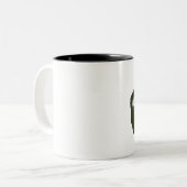 Tasse 2 Couleurs Squelette de cheval (Devant gauche)