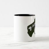 Tasse 2 Couleurs Squelette de cheval (Centre)