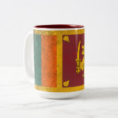 Tasse 2 Couleurs Sri Lanka (Devant gauche)