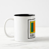 Tasse 2 Couleurs Sri Lanka (Gauche)