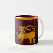 Tasse 2 Couleurs Sri Lanka -Mug- (Devant droit)
