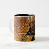 Tasse 2 Couleurs St Augustine d'hippopotame nos coeurs (Devant gauche)
