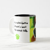 Tasse 2 Couleurs St Bernard (Devant gauche)