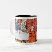 Tasse 2 Couleurs St d'alimentation, "de vie et de miracles de St (Devant gauche)