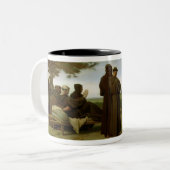 Tasse 2 Couleurs St Francis d'Assisi (Devant gauche)
