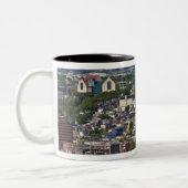Tasse 2 Couleurs St. John's, Terre-Neuve, Canada, le littoral (Gauche)