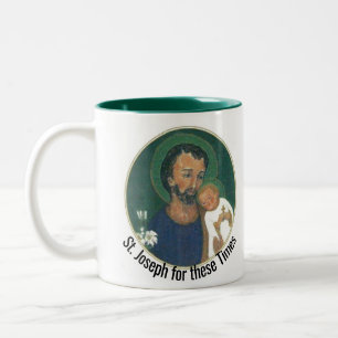 Tasse 2 Couleurs St. Joseph pour ces temps