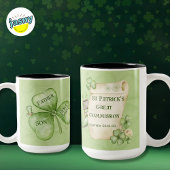 Tasse 2 Couleurs St Patrick's