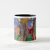 Tasse 2 Couleurs St Radegund mené avant Clothar I (Centre)
