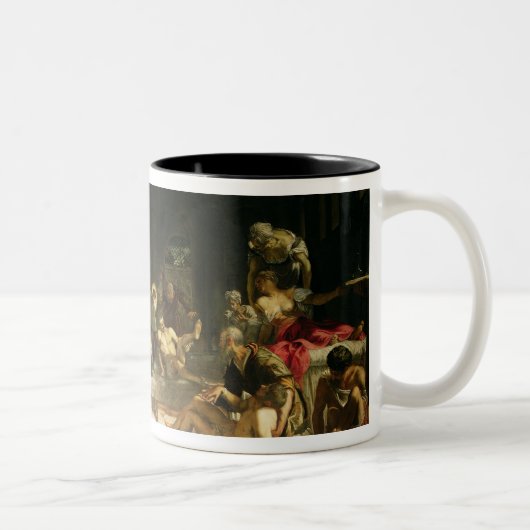 Tasse 2 Couleurs St Roch traitant la peste (Droit)