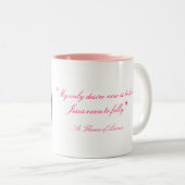 Tasse 2 Couleurs St Therese de Lisieux (Devant droit)