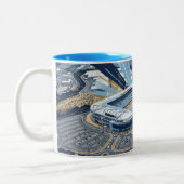 Tasse 2 Couleurs Stade de Coventry (Gauche)