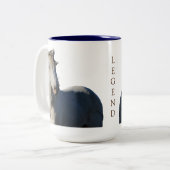 Tasse 2 Couleurs Stallion de Steens Wild Mustang (Devant gauche)