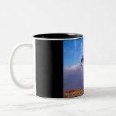Tasse 2 Couleurs Stallion noir (Gauche)