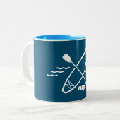 Tasse 2 Couleurs Standup Paddleboard (Devant gauche)