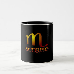 Tasse 2 Couleurs Star Gold de Scorpio