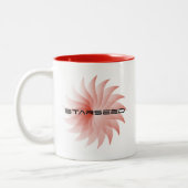 Tasse 2 Couleurs Star rouge Starseed (Gauche)