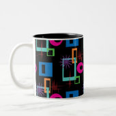 Tasse 2 Couleurs Starburst Geometric (Gauche)