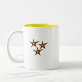 Tasse 2 Couleurs Starfish sur la plage de sable Art d'été (Gauche)