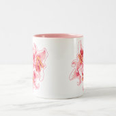 Tasse 2 Couleurs Stargazer Lilies (Centre)