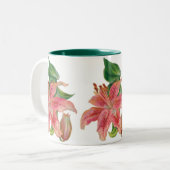 Tasse 2 Couleurs Stargazer Lily (Devant gauche)