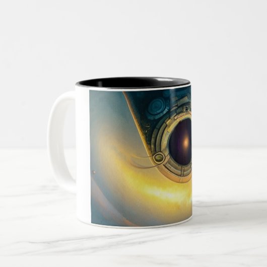 Tasse 2 Couleurs Starger dans le ciel (Devant gauche)