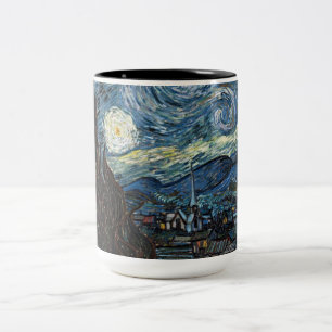 Tasse 2 Couleurs Starry Night by Vincent Van Gogh