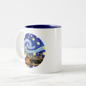 Tasse 2 Couleurs Starry Night Sydney Australie Opéra (Devant gauche)