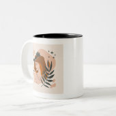 Tasse 2 Couleurs Stars Boho Woman (Devant gauche)