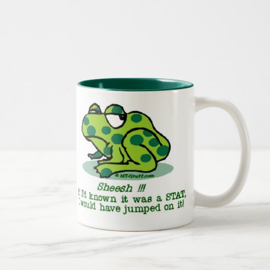 Tasse 2 Couleurs Stat Froggie (Droit)