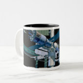 Tasse 2 Couleurs Station Spatiale Internationale 3 (Devant gauche)