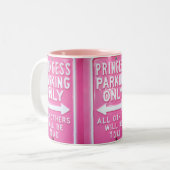 Tasse 2 Couleurs Stationnement de princesse (Devant gauche)