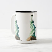 Tasse 2 Couleurs Statue de la liberté (Devant gauche)