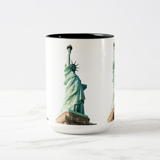 Tasse 2 Couleurs Statue de la liberté (Centre)