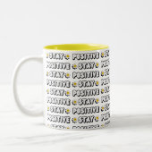 Tasse 2 Couleurs Stay Positive (Gauche)