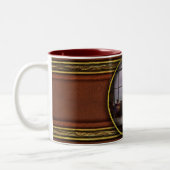 Tasse 2 Couleurs Steampunk - Le Scientifique Fou (Gauche)