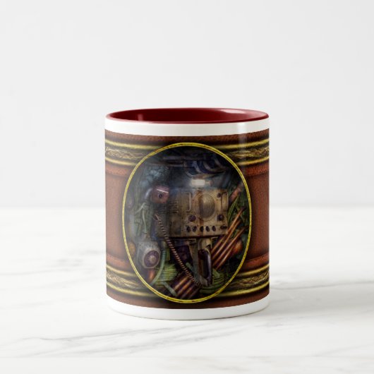 Tasse 2 Couleurs Steampunk - Naval - La station de communication (Centre)