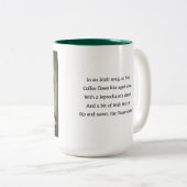 Tasse 2 Couleurs Steampunk St Patrick (Devant droit)